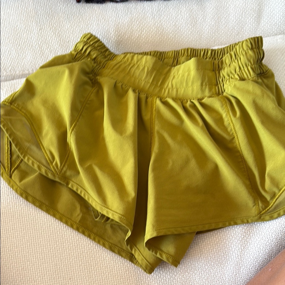 Lululemon Athletica Green Athletic Shorts